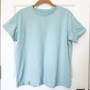 Dutch Bros Light Blue Women’s Cotton T-Shirt - Medium